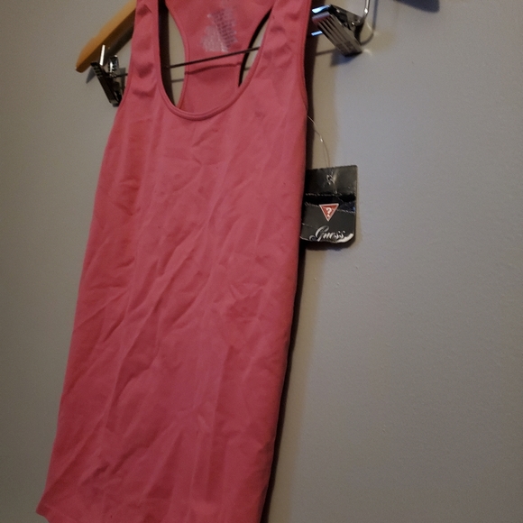 GUESS Pink Workout Tank - Size XS/S - NWT - Picture 7 of 8
